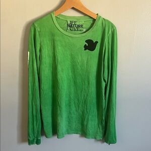 Freecity Green Long Sleeve Tee
